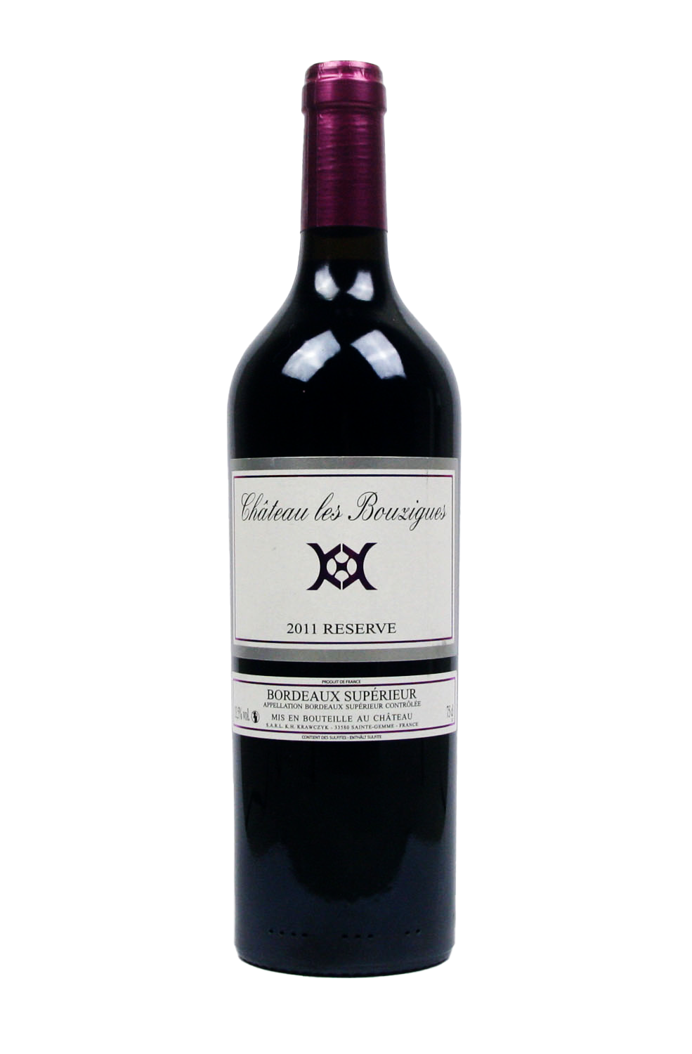 2011 Château les Bouzigues -Réserve.png