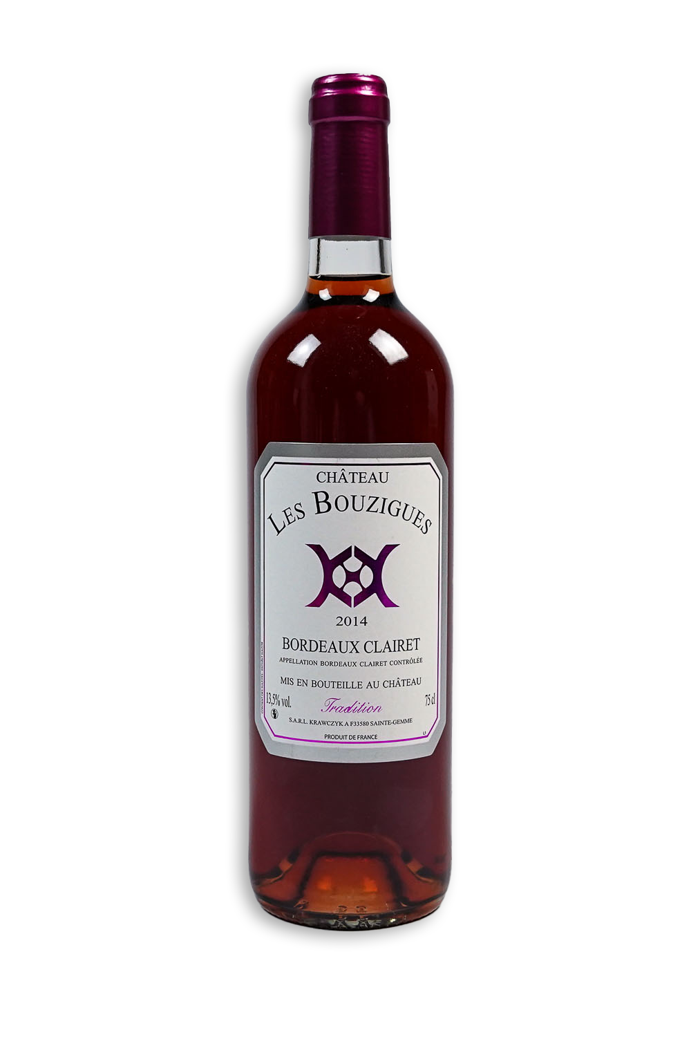 2014 Château les Bouzigues -Clairet- .png