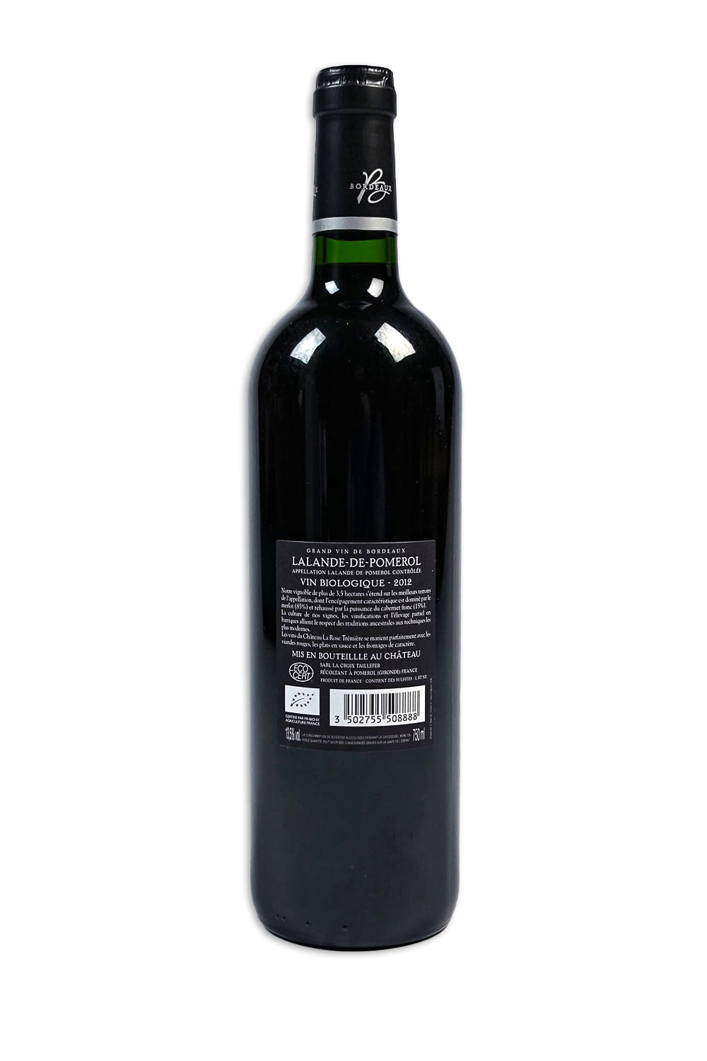 2012 Château La Rose Tremiere.png