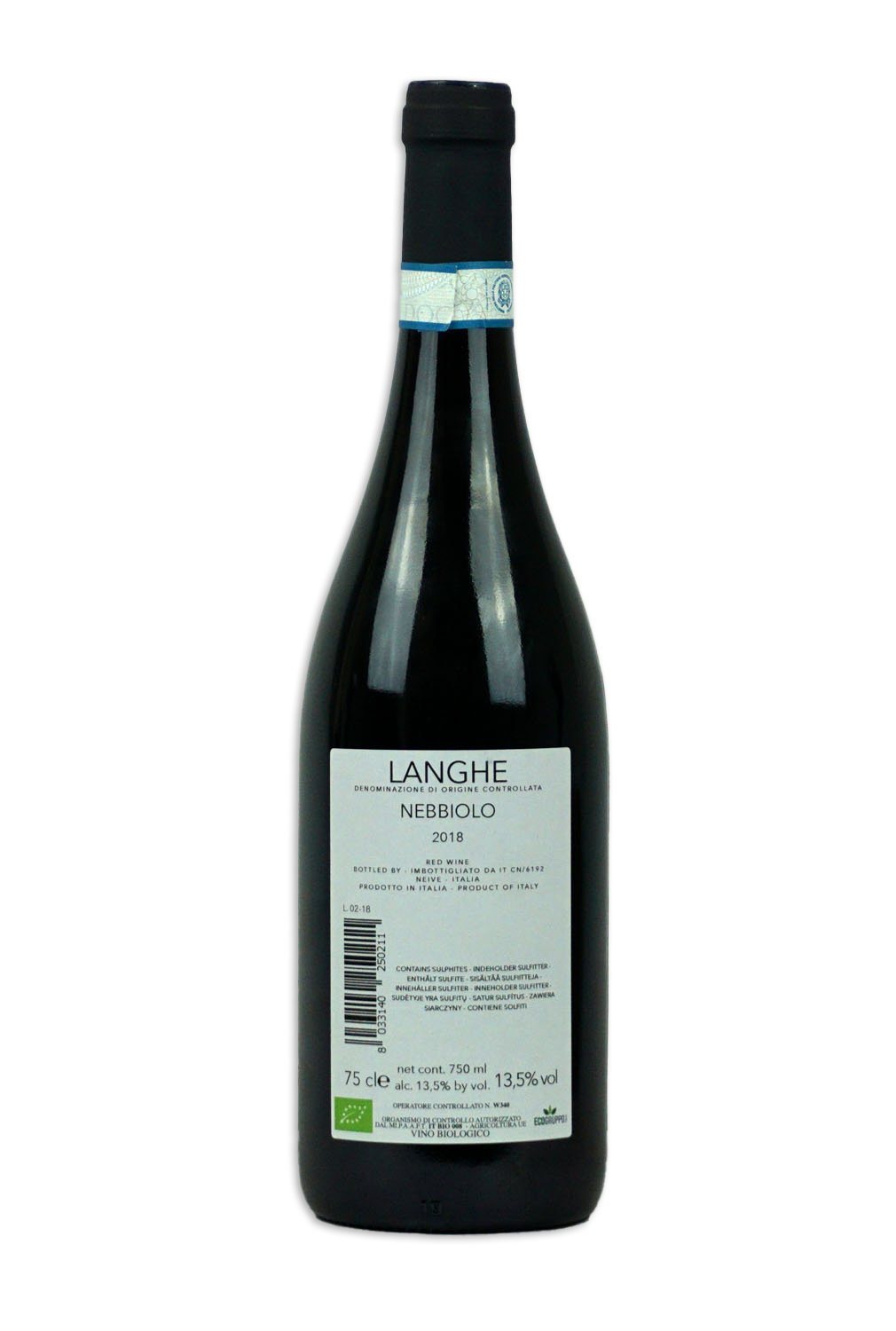 2020 Ca di Bruno Langhe NebbioloRS.png