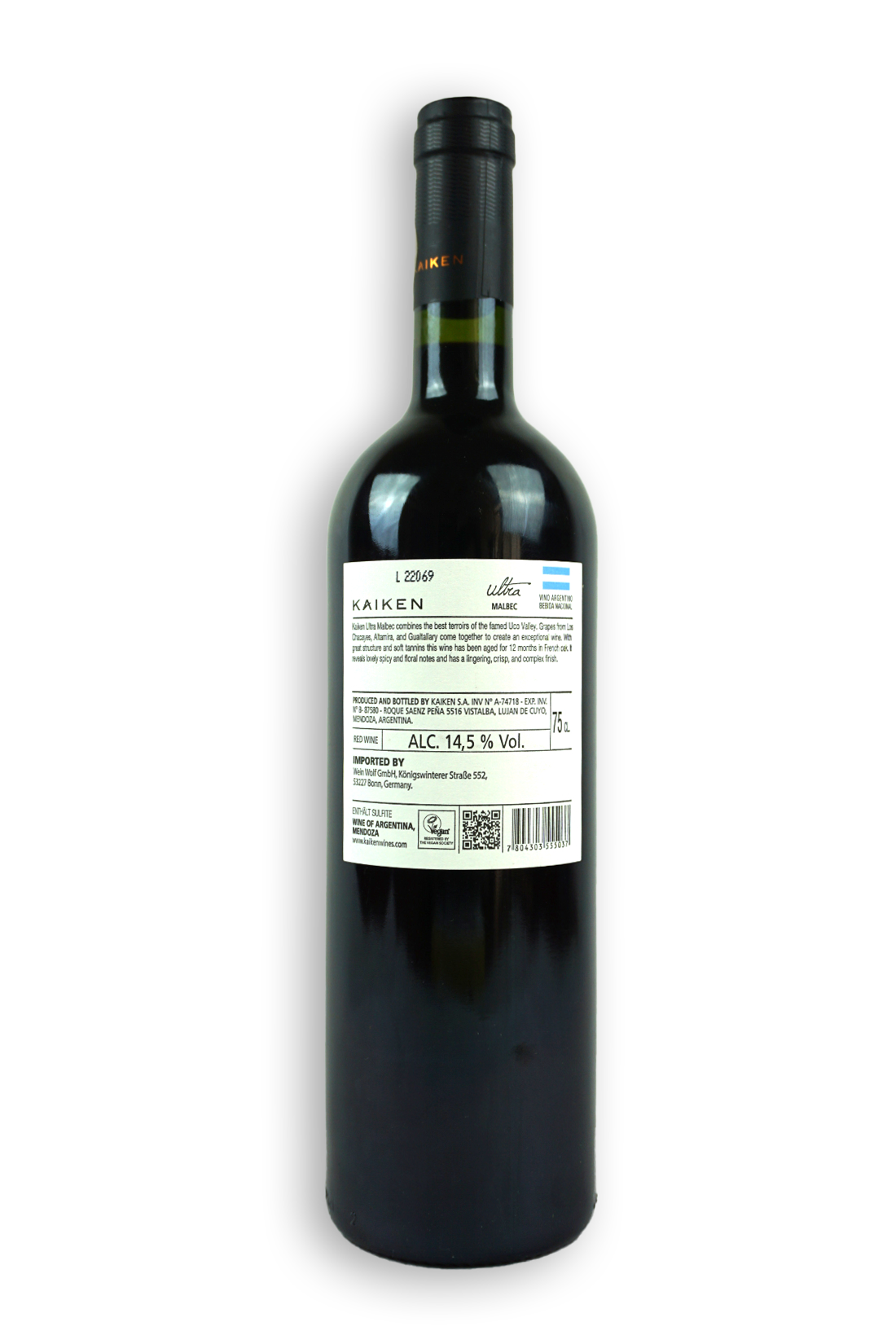 2019 Kaiken Ultra Malbec, Mendoza RS.png
