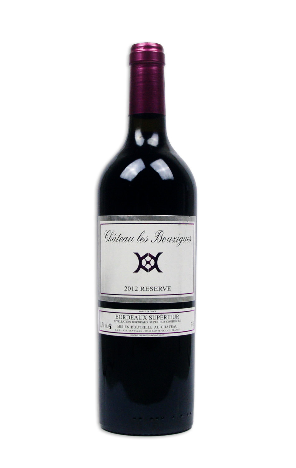 2012 Château les Bouzigues -Réserve.png