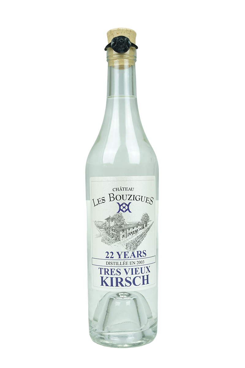 2003 Très Vieux Kirsch 22 Jahre im Glasballon gereift 50cl