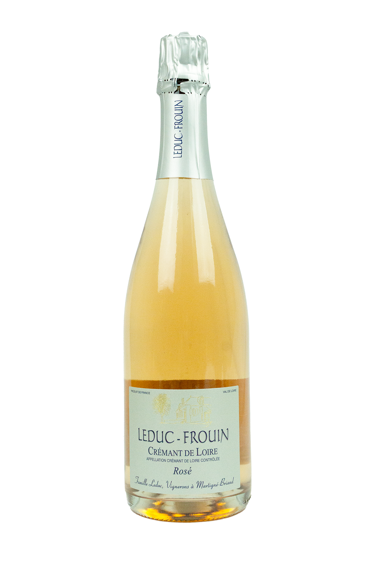 Crémant de Loire Rosé, Brut, Leduc-Frouin 