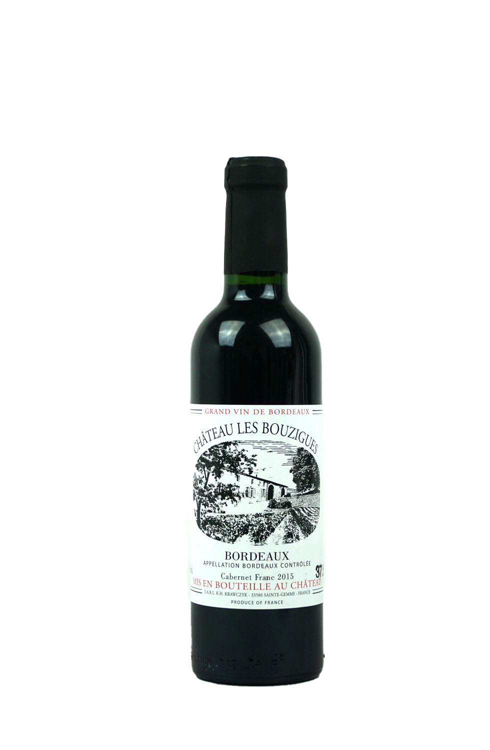 2018 Cabernet Franc Château les Bouzigues 0,375 Liter.png